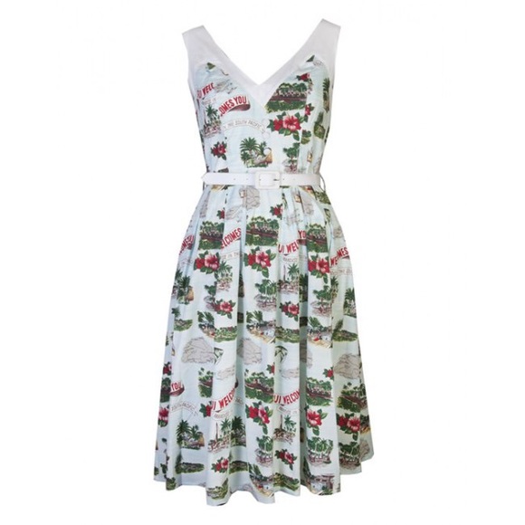hell bunny hawaiian dress